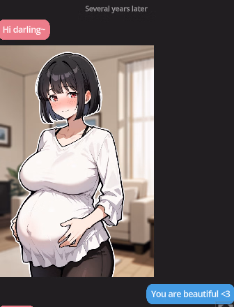 My girlfriend's streaming career screenshot 1