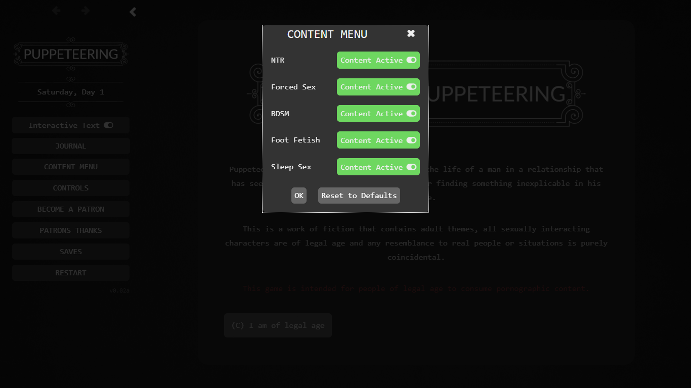Puppeteering screenshot 1