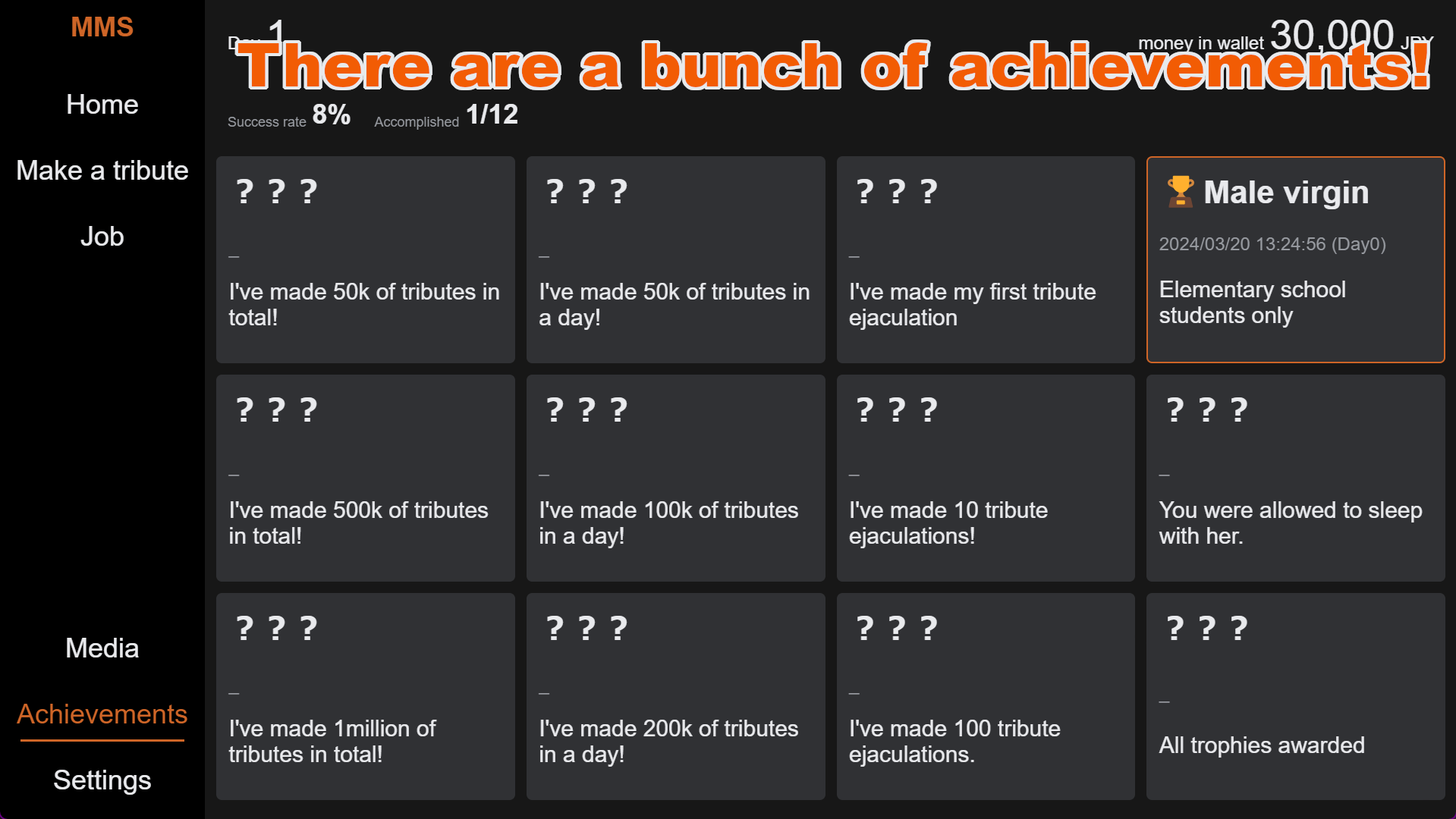 MMS Tributary Masochist Simulator screenshot 1