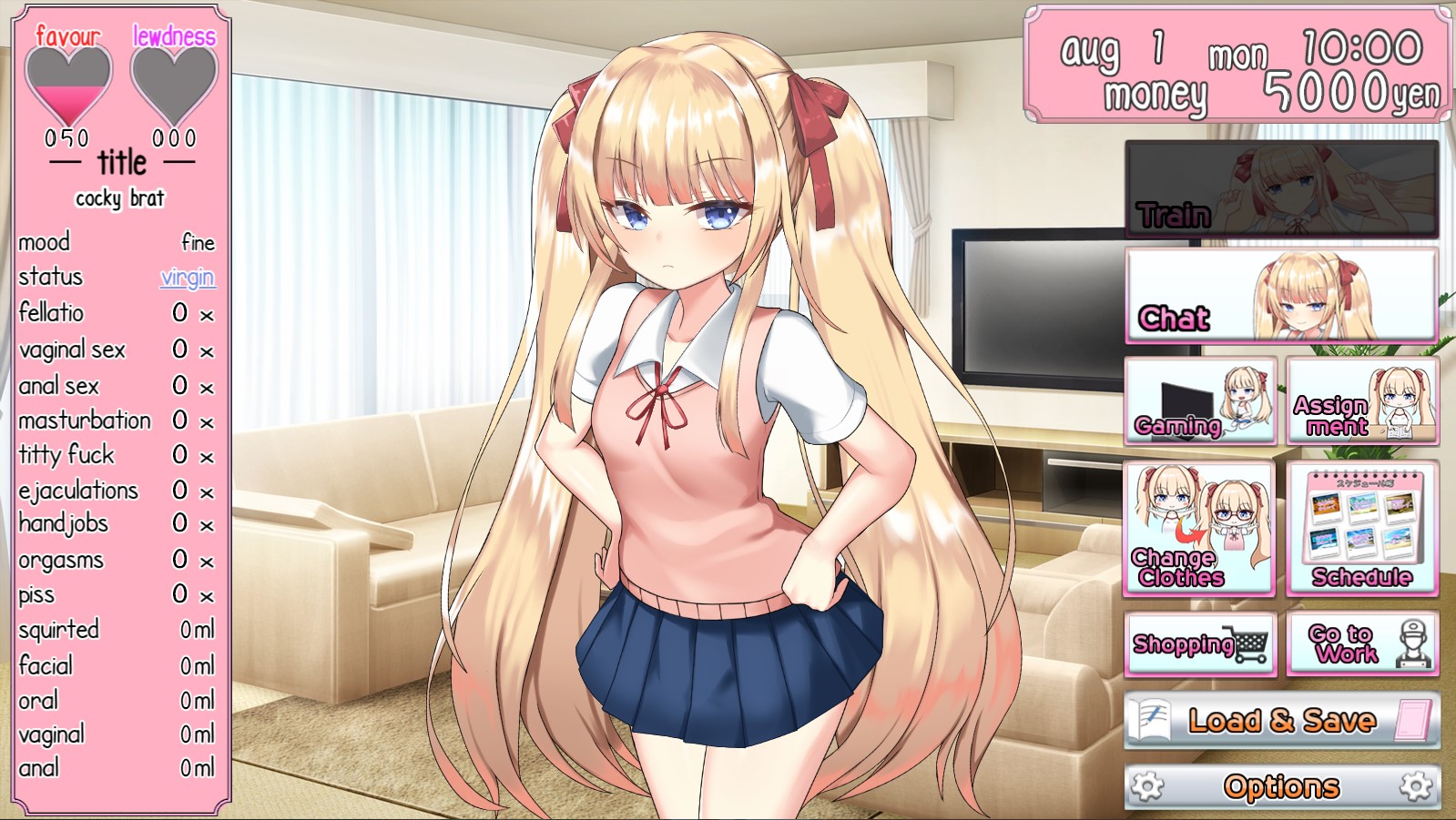 Summer Vacation with a Female Brat